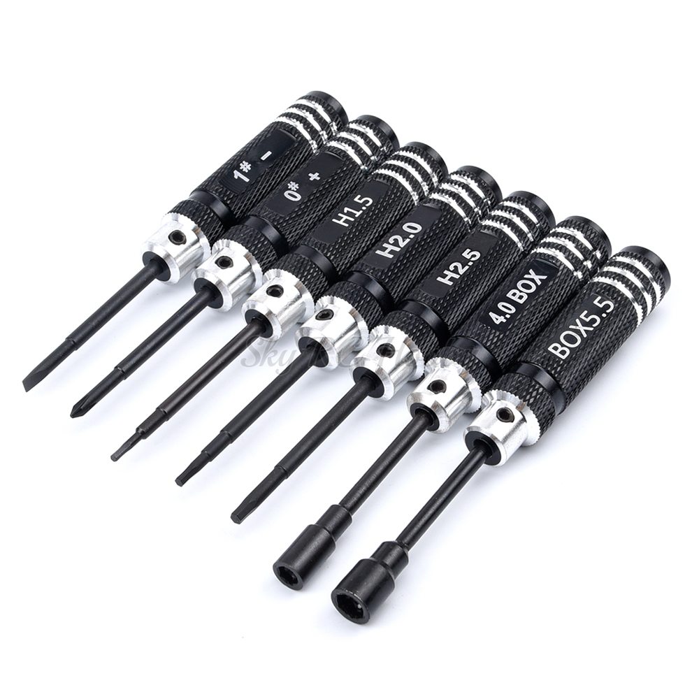 7ชิ้น/เซ็ต0/1/1.5/2/2 5/4/5 5ม - Rc Helicopter Tool Kit บทวิจารณ์และราคา