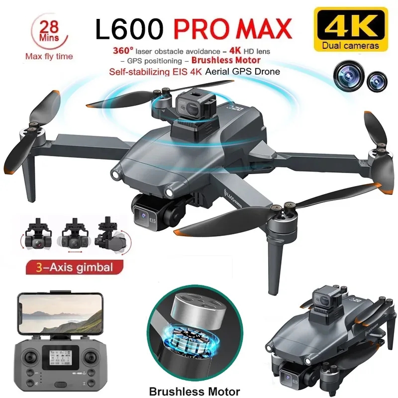 L600 PRO MAX GPS Drone Profess - Rc Helicopter Electric บทวิจารณ์และราคา