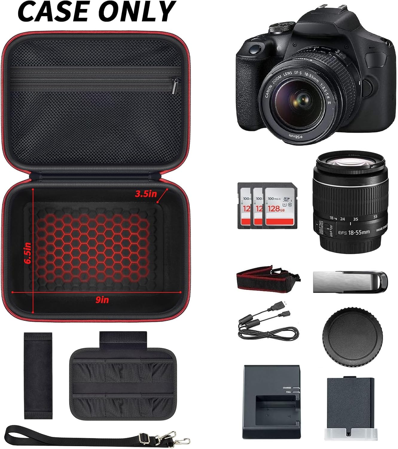 กระเป๋าเก็บกล้องสำหรับกล้อง Ca - Canon Camera Eos R8 บทวิจารณ์และราคา