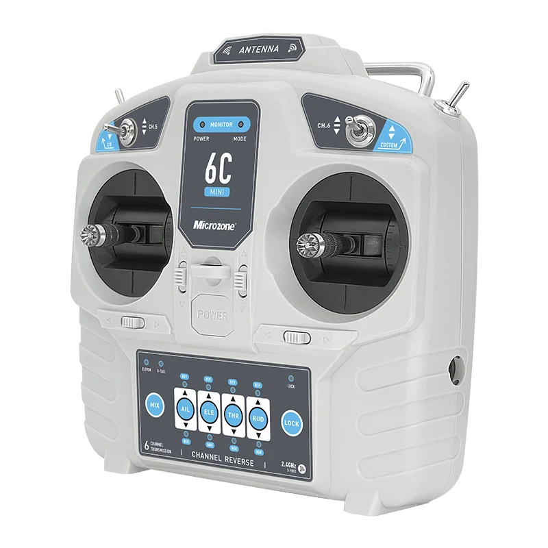 ไมโครโซน MC6C V2ขนาดเล็ก2.4G เ - Rc Helicopter Electric บทวิจารณ์และราคา
